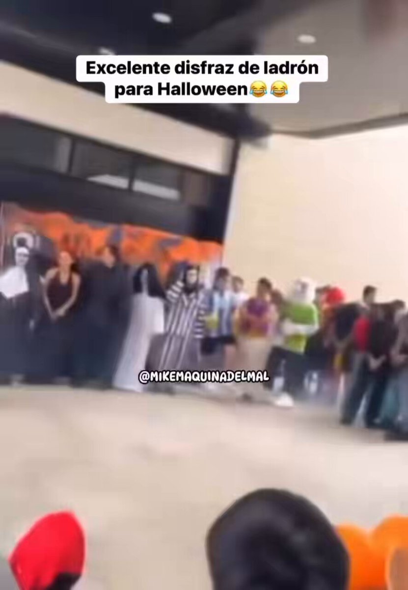 EXCELENTE DISFRAZ 🥸 .. DE LADRÓN .