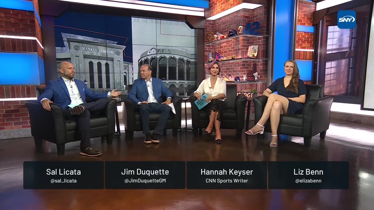 "I was checking in with a couple of teams, who are buyers. They were telling me in terms of Lindor, the market is very limited. One team said the contract is immovable" On BNNY, Jim Duquette discusses what he's hearing about the trade market for Francisco Lindor