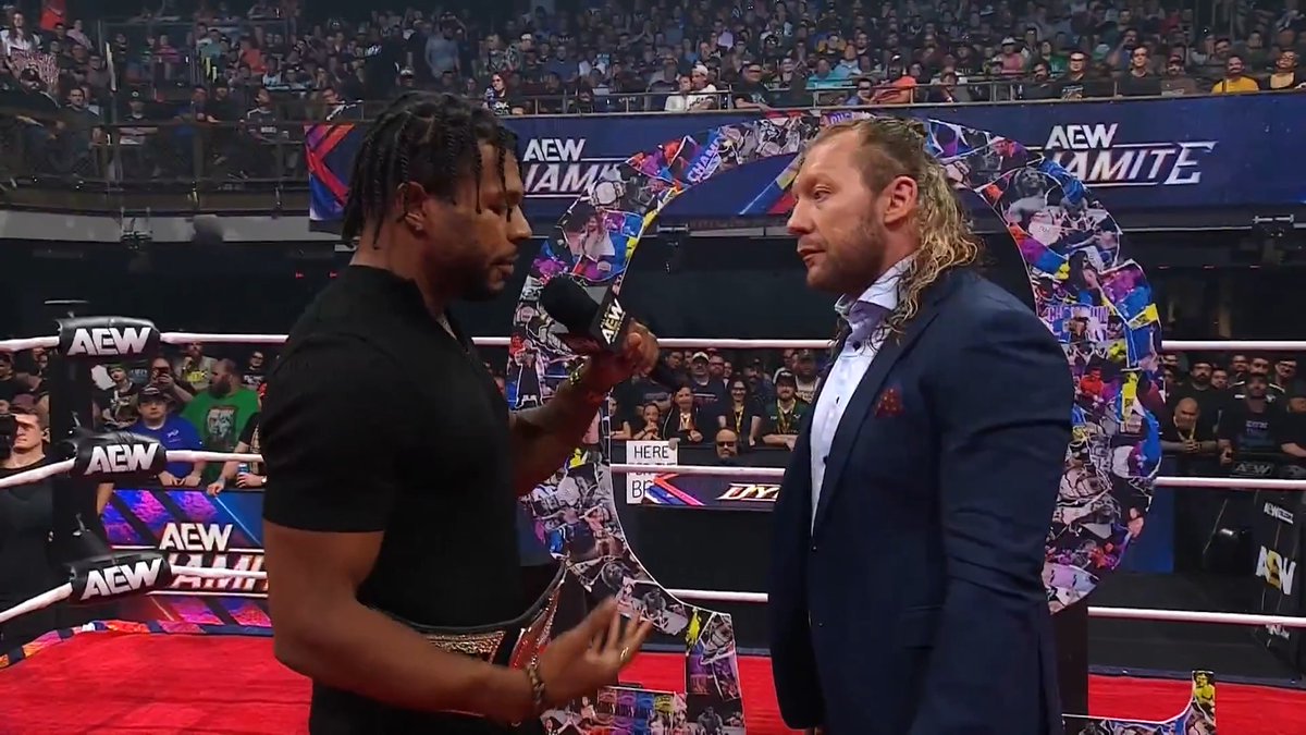 NEW AEW World Champion Kenny Omega tried to celebrate his win while looking forward to #AEWAllIn London, only for "The Jet" Kevin Knight ケビン・ナイト to step up for a shot at the title at #AEWRedemption! Watch the #AEWDynamite replay RIGHT NOW on @HBOMax!