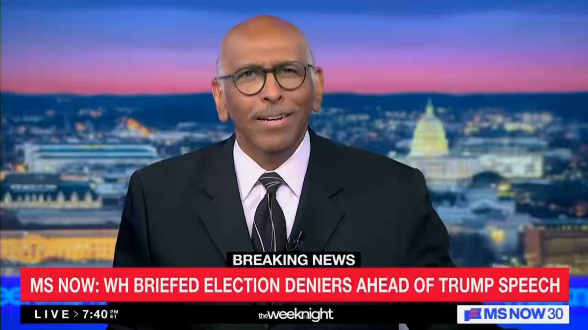 This guy Vaughn being nervous is the best thing ever. “We are told by multiple sources that the president is prepared to take a significant step in telling the American public that foreign governments have interfered with past elections, including the 2021?”