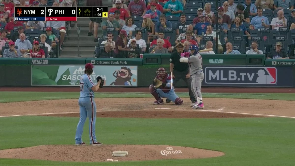 Two-homer game for Francisco Alvarez and the Mets are up 3-0 on the Phillies!