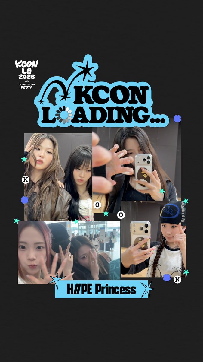 [#KCONLA2026] #HIIPE_Princess KCON LOADING...⟳ Get a sneak peek at how H//PE Princess is gearing up for KCON! KCONer are you ready to see them live? 🤩 - 𝐆𝐄𝐓 𝐘𝐎𝐔𝐑 𝐓𝐈𝐂𝐊𝐄𝐓 𝐍𝐎𝐖! 🎟️ 🔗Ticket Info - KCON LA 2026 AUG 14-16 Arena, LA Convention Center Let’s #KCON