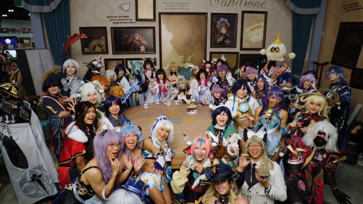 Amid the joy and laughter of Travelers, Sandrone's Tea Party at Anime Expo 2026 came to a close. #GenshinLunaVIII #SandronesTeaParty #GenshinImpact #Sandrone Let's take a look at some of the happy moments captured during the event!