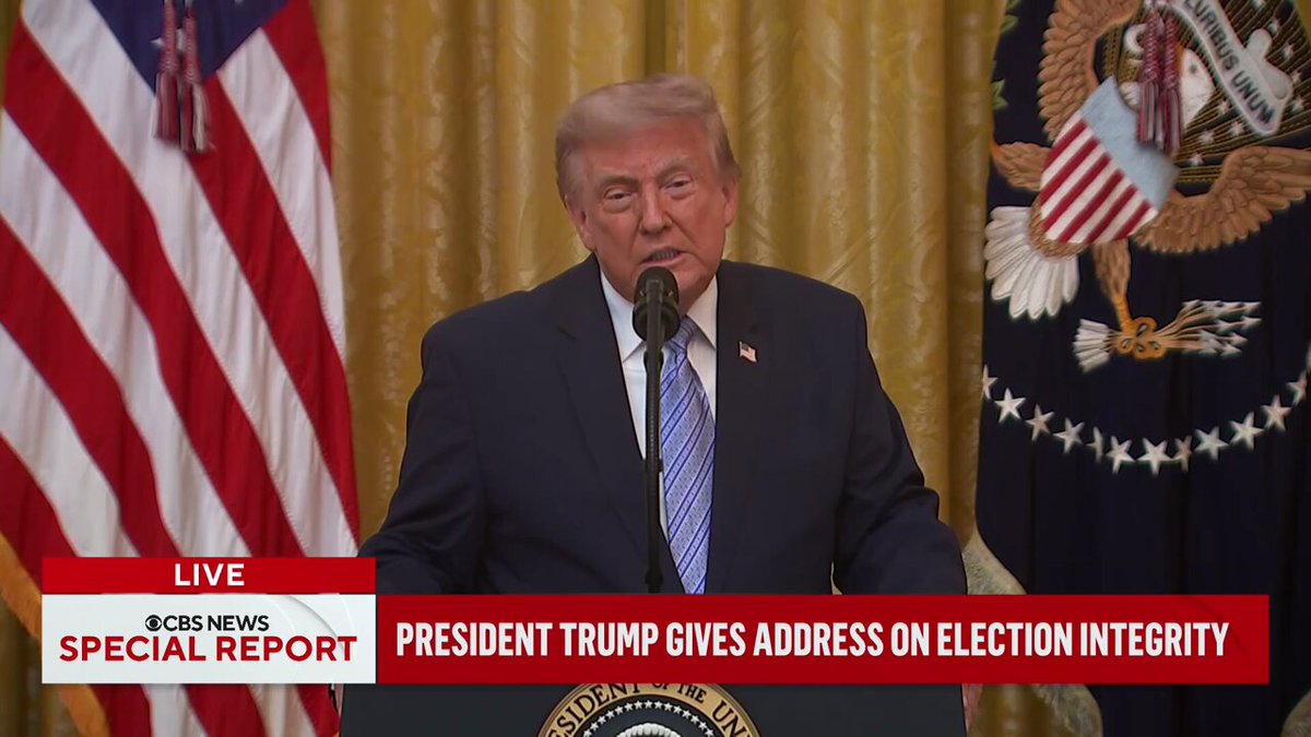 President Trump says documents reviewed by White House officials show that "starting in the 2020 election cycle, the People's Republic of China carried out what is believed to be the largest compromise of election data in history." 220 million U.S. voter files containing people's personal information and "sensitive data that would be needed to register to vote" were illicitly acquired by China, according to the investigation. FACT CHECK RATING: Misleading. All states make some voting information publicly available - name, address, political party, etc. North Carolina and Ohio, for example, post their voter file online for free. In some states, these lists are available for purchase by political campaigns and parties. It’s not clear how China accessed the data nor what they did with it once they obtained it.