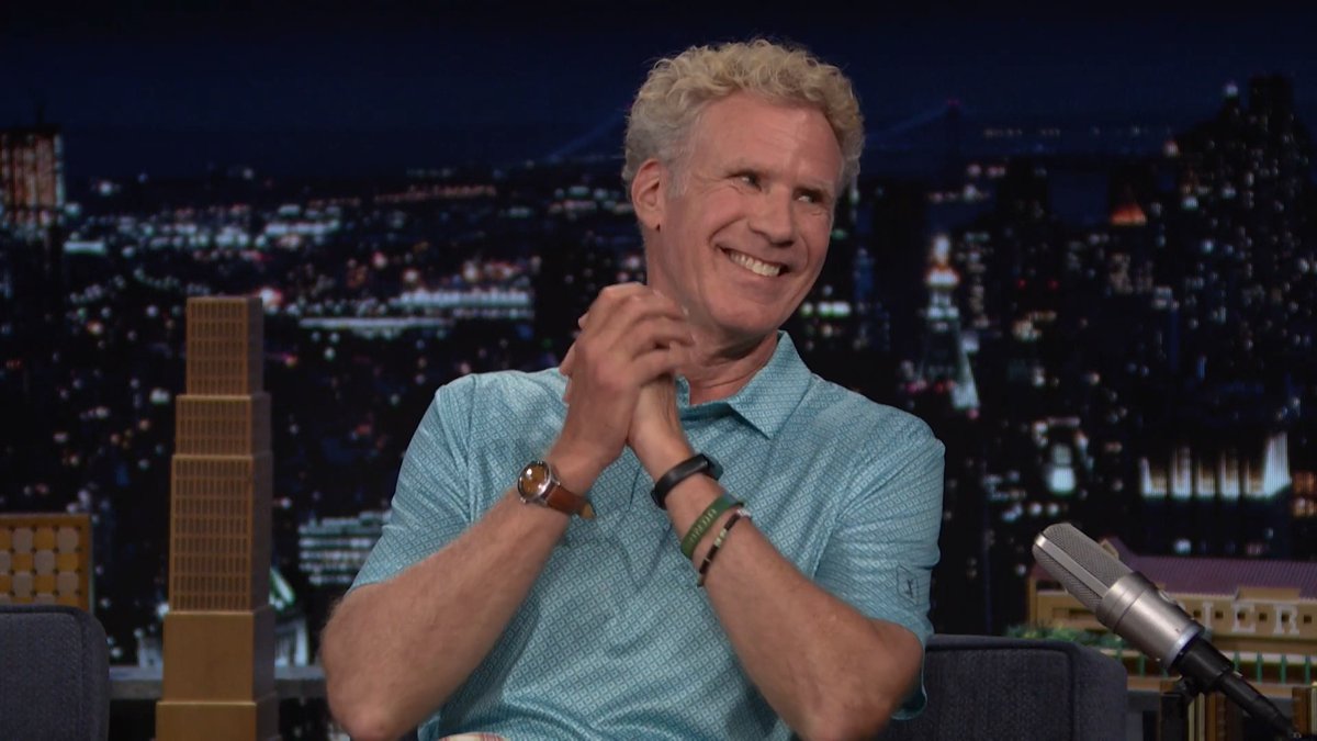 Will Ferrell is celebrating his birthday at the Tonight Show! 🎉 #FallonTonight