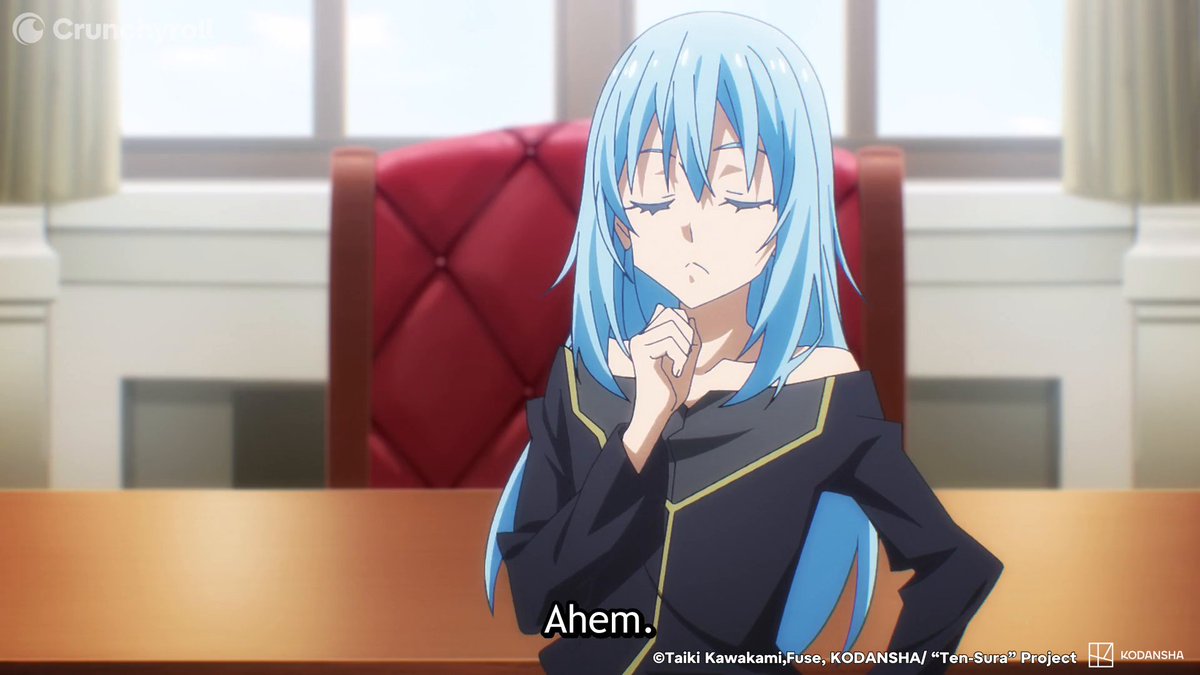 Rimuru shows off his aura 🔥 (via That Time I Got Reincarnated as a Slime Season 4)