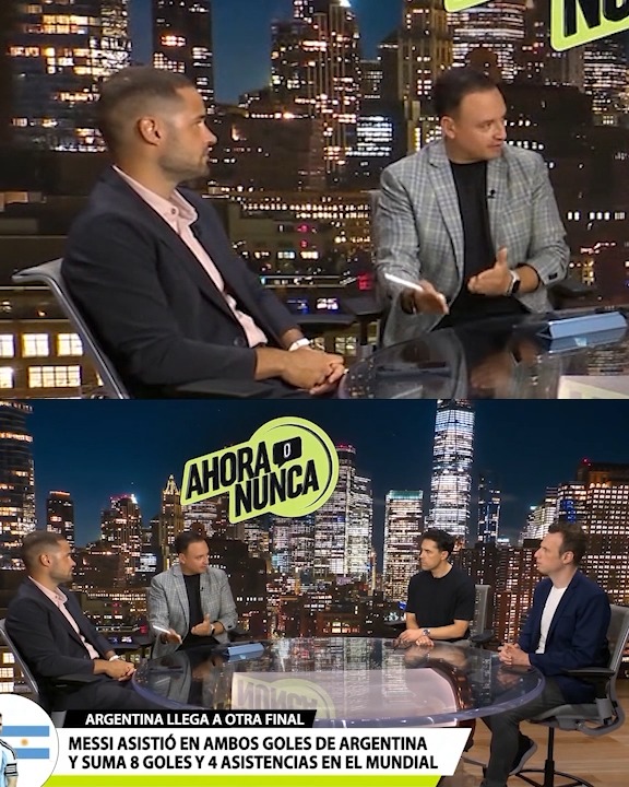 “Es otra de las grandes lecciones de este Mundial: Durante mucho tiempo nos engañaron, que Messi y Cristiano estaban a la par” ¿De acuerdo con mauricio pedroza?