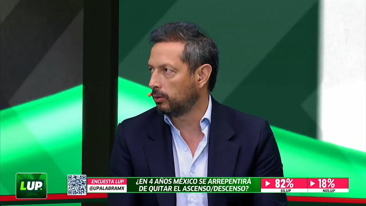 "YA NOS TENDRÍAMOS QUE ESTAR ARREPINTIENDO" 😒🇲🇽 Nacho Hierro es claro: en la Liga MX debe haber ascenso y descenso; Joaquín del Olmo asegura que México está en un desfase de atletas. "QUE NO PONGAN PRETEXTOS ESTÚPIDOS", explotó. 🤬 #LUP