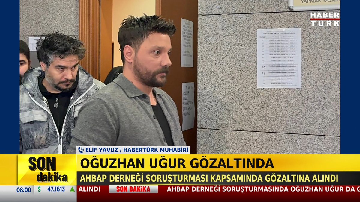 #SONDAKİKA - Oğuzhan Uğur gözaltına alındı.
