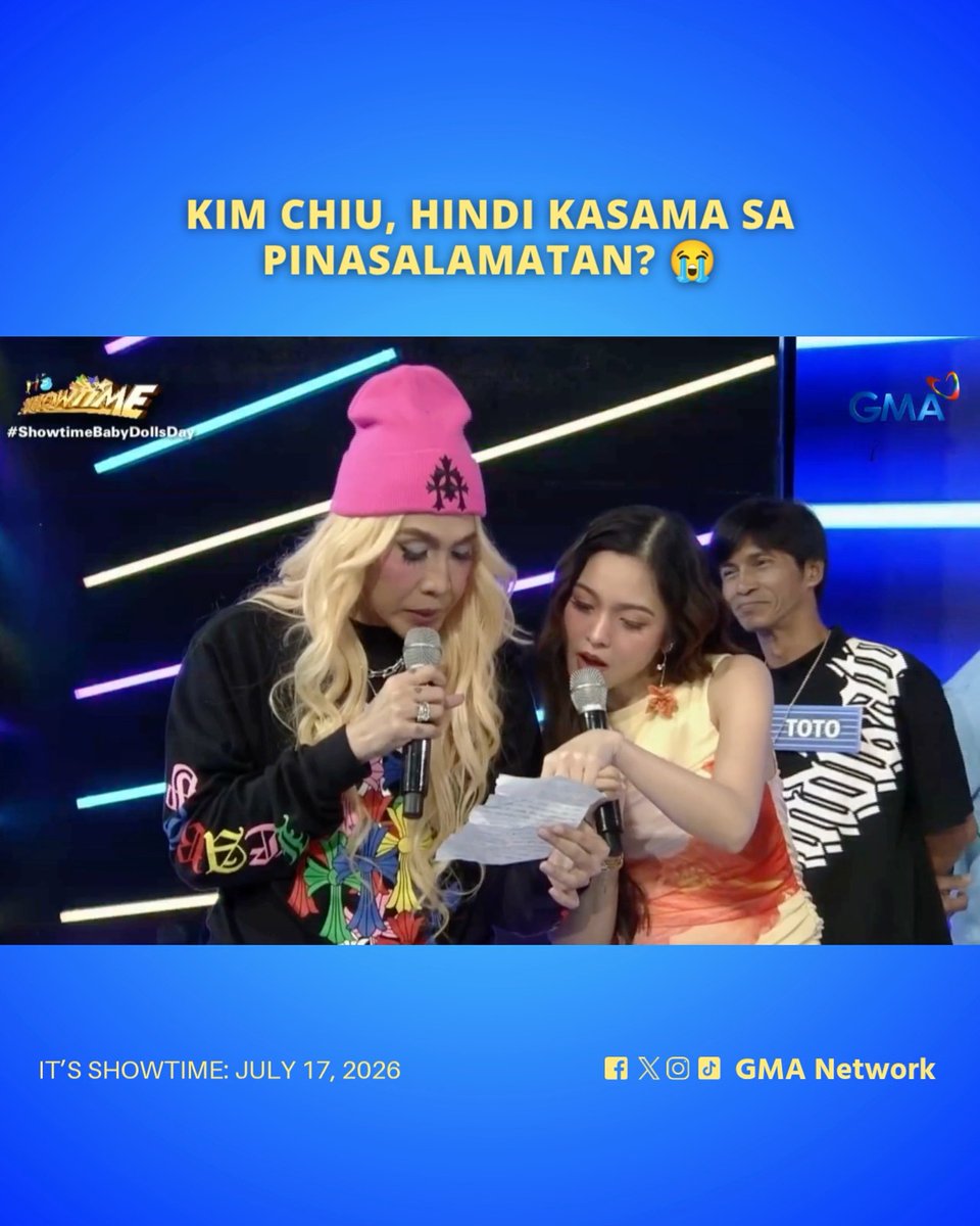 #ItsShowtime #Highlights: Siya pa naman ang nagbasa! 😭 #KimChiu #ViceGanda Watch #ItsShowtime every 12:00 p.m. from Monday to Saturday on GMA. For more videos, visit: Watch the full episodes of your favorite GMA shows on the new GMA Play app. Download now on Google Play and App Store. Also available on and Android TVs! #ISTReels