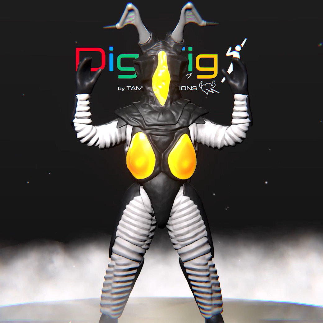 デジタルフィギュアアプリ『Digi-Fig（#デジフィグ）』に、ウルトラマンシリーズから「#ゼットン」が登場！ アプリのショップコーナーから手に入れることが出来ます。 ぜひダウンロードして、ポージングやジオラマ作りを楽しもう！ #ウルトラマン