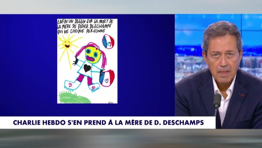 Charlie Hebdo s’en prend à la mère de Didier Deschamps : "Je suis un défenseur de Charlie Hebdo, mais là ça me donne la nausée. On ne s’attaque pas à la mémoire d’une mère. Je me sens plus Didier Deschamps que Charlie Hebdo", soutient Georges FENECH dans #HDPros sur #Europe1