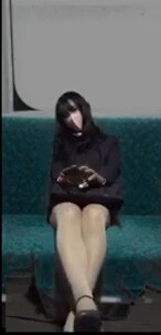 最終電車の仕事帰りはさすがに居眠り🙄