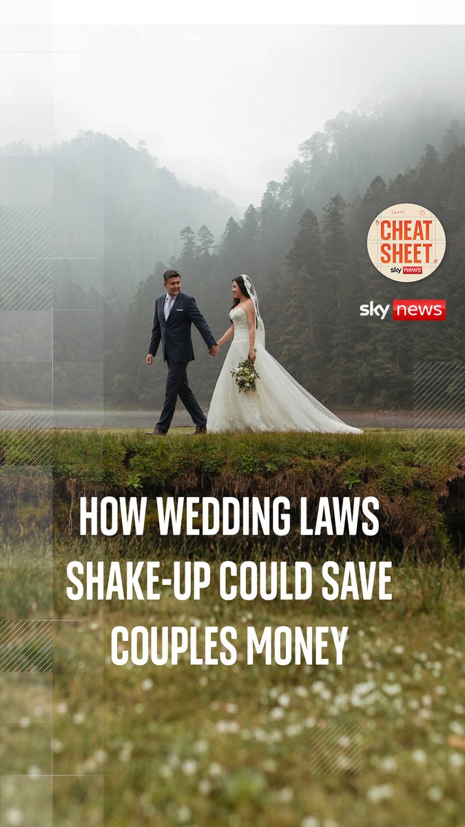 Couples in England and Wales will be able to marry at places including their home, a pub or the beach under a government shake-up of weddings laws. Kamali Melbourne and Mhari Aurora discuss how the move could save couples money and more. 🎧Listen 👉
