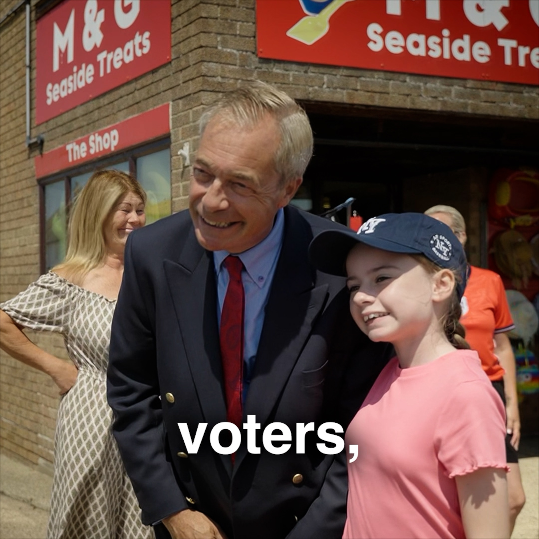 The people of Clacton will have the final say on Nigel Farage's political future.