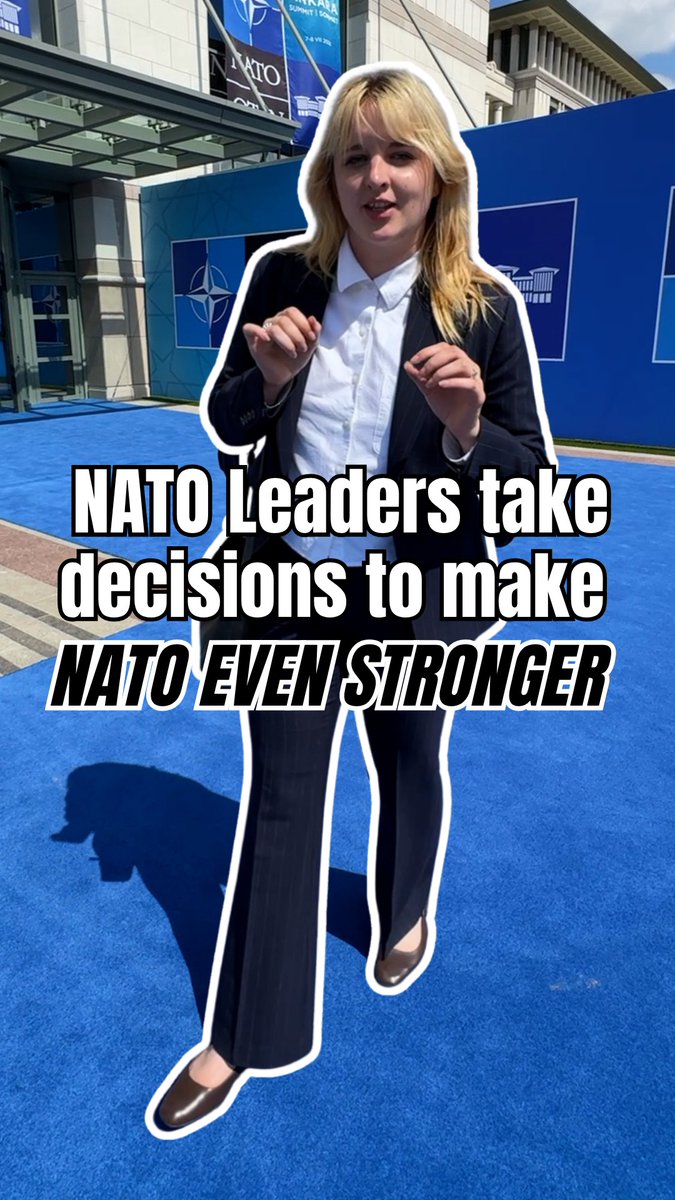 At the #NATOsummit, 32 Leaders took decisions to modernise our Alliance, so it continues to keep 1 billion people safe Watch to learn more ↓