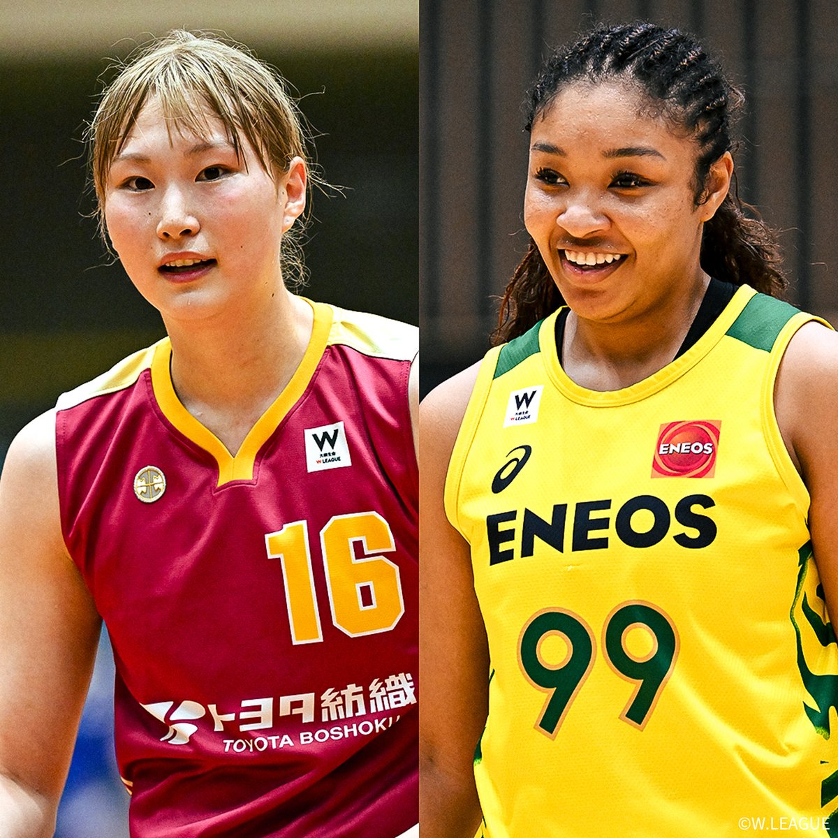 🇯🇵FIBA U17女子ワールドカップ2026 開催中🇯🇵 ちょうど"10年前" 「FIBA U17女子ワールドカップ2016」に出場していた選手! 🐰トヨタ紡織#16 奥山 理々嘉(SF|180cm) トヨタ紡織サンシャインラビッツ 🌻ENEOS#99 オコエ 桃仁花(PF|182cm) オコエ桃仁花 Monica Okoye ENEOSサンフラワーズ🌻ENEOS Sunflowers【公式】 10年経った今、2人は #Wリーグ で活躍しています❤️🔥 ※画像・映像は2025-26シーズン #大樹生命Wリーグ #AkatsukiJapan