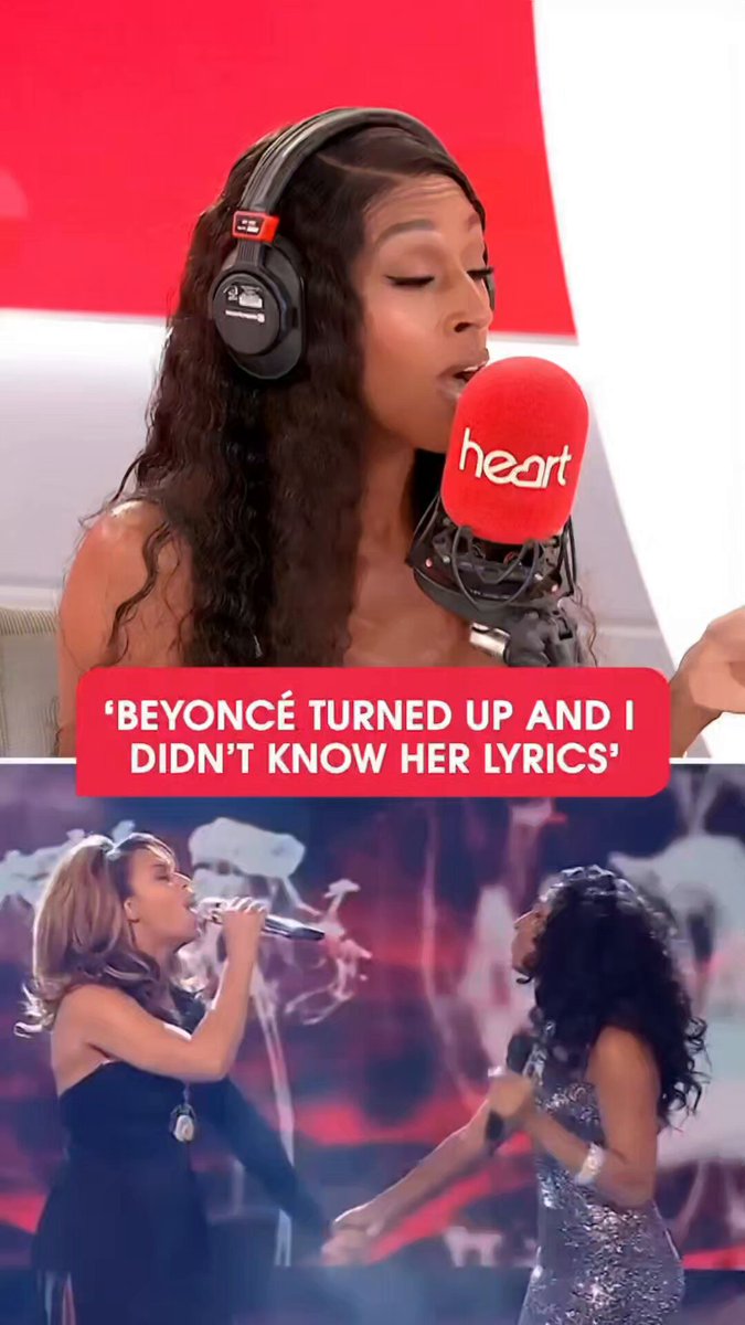 Alexandra Burke recalls that Beyoncé suggested they sing "If I Were a Boy" together on The X Factor, but she didn't know the lyrics. "And I was her biggest fan," she joked. She also recalled that Beyoncé held the microphone in her right hand simply because Alexandra prefers holding hers in her left. Anyone who knows Beyoncé knows she holds the mic in her left hand 99% of the time.
