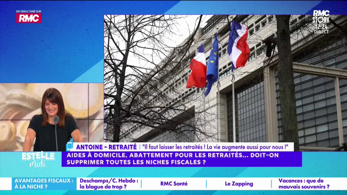 💶 Niches fiscales 📞 Antoine : "Je voulais vous demander, les journalistes, vous n'avez pas de niches fiscales ?! Les frais de représentation, quand on voit comment sont sapés certains journalistes, ils n'en ont pas besoin ! J'ai 44 années d'annuités et je gagne 1 850€ net/mois"