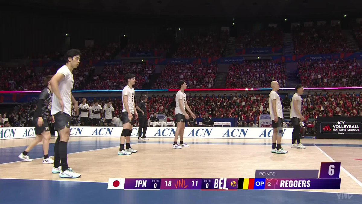 #VNL2026 That's what it takes to score against Japan. 😮💨🇯🇵 🇧🇪 Belgium finally found a way through… and it only took about a million attacks. 📺 LIVE NOW on VBTV: 🏐 #BePartOfTheGame #Volleyball