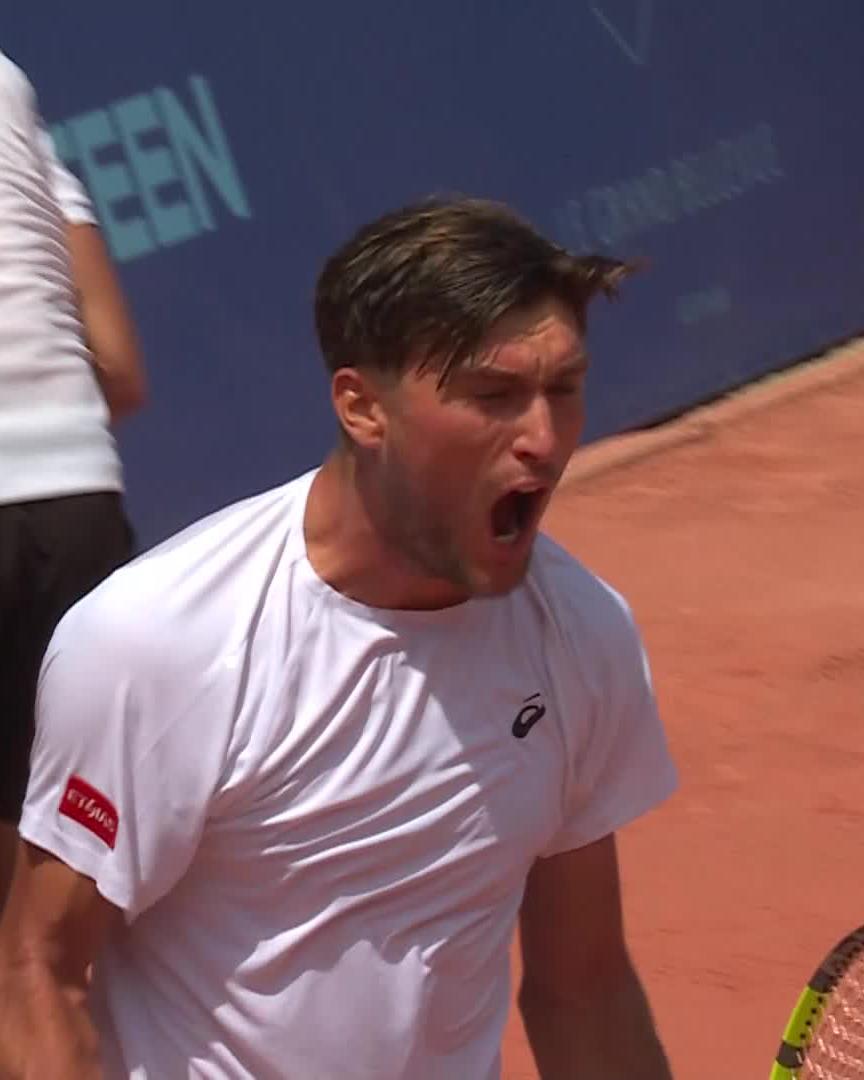 A second ATP Tour semi-final 👏 Collignon comes through a battle with Vacherot to book his slot in the last 4! #SwissOpenGstaad