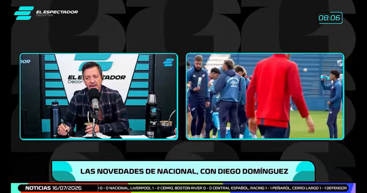 Nacional fue por Esteban Obregón. El ofrecimiento inicial fue US$ 600.000 por el 40%. Torque lo consideró insuficiente. Un equipo de Concacaf avanzó por él ayer. Está cerca de irse. Un grande de Brasil también lo quiere. Era el extremo que adelantamos ayer en El Espectador Deportes 🔊.