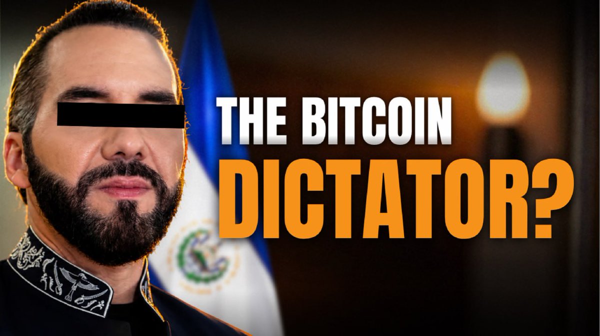 SOMEBODY HAS TO SAY IT THE BITCOIN DICTATOR