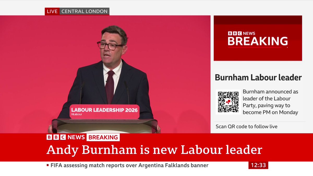 "We will take power back from Westminster and Whitehall and give it to the place where you live" Andy Burnham reflects on the "series of wrong turns" Britain took in the 1980s, and promises a country "where life is more affordable" Follow live: