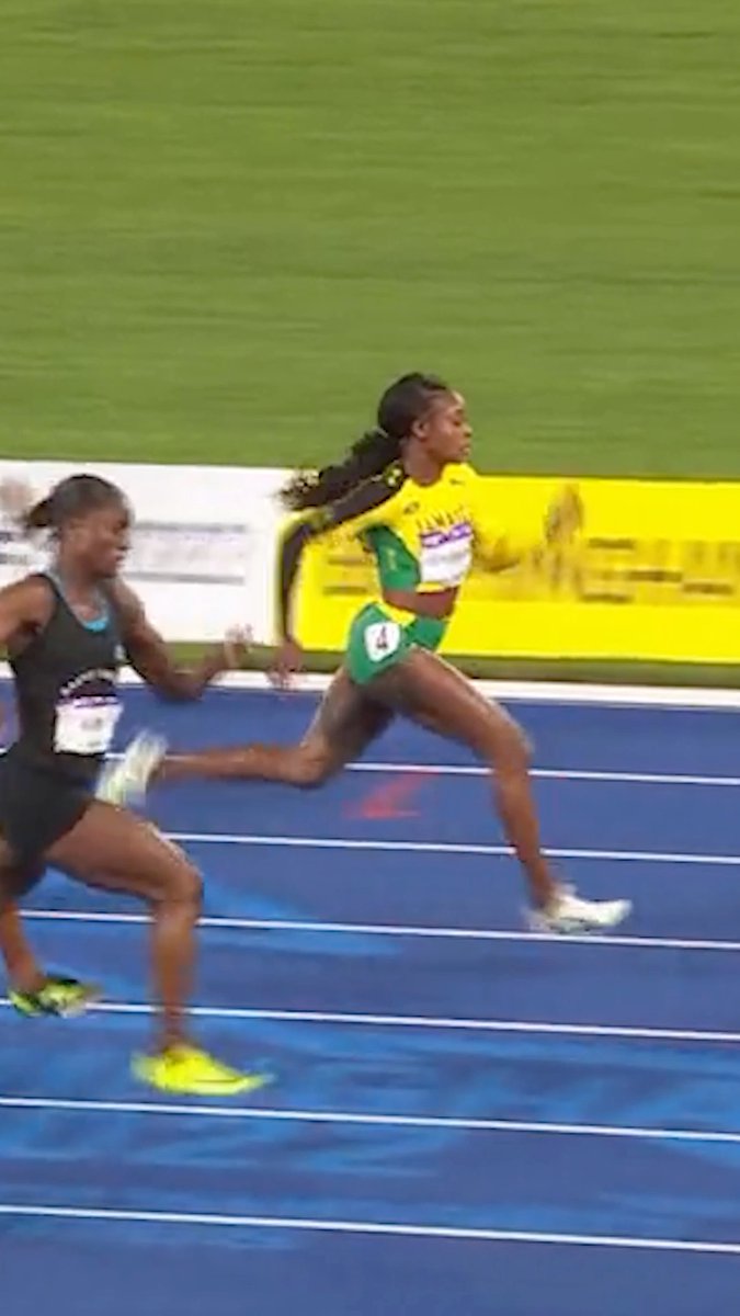 When Elaine Thompson won 100m gold in Birmingham 🤩🇯🇲
