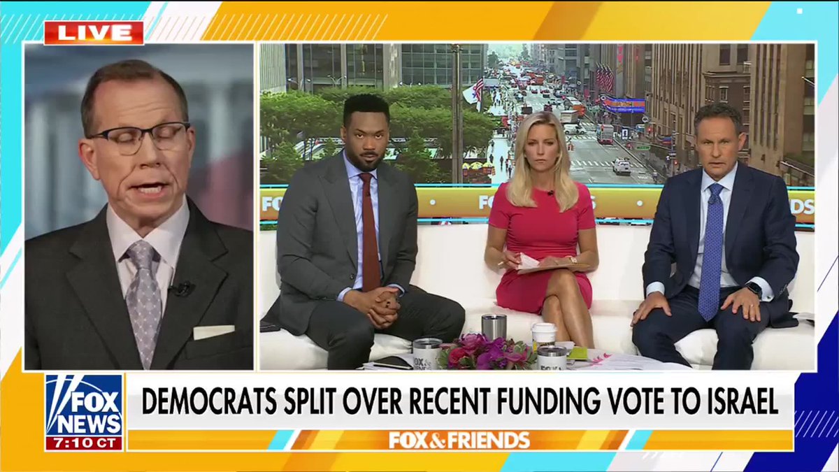 A House vote on aid to Israel is putting the Democratic Party's internal divide on full display. In Michigan's Democratic Senate primary, Rep. Haley Stevens is under fire from opponent Abdul El-Sayed over her vote backing Israel, as the debate over U.S. support moves to the center of the race. Meanwhile, Sen. John Fetterman says abandoning Israel would be his "red line," warning he could leave the Democratic Party if it turns its back on the longtime ally—a move that could reshape the Senate.