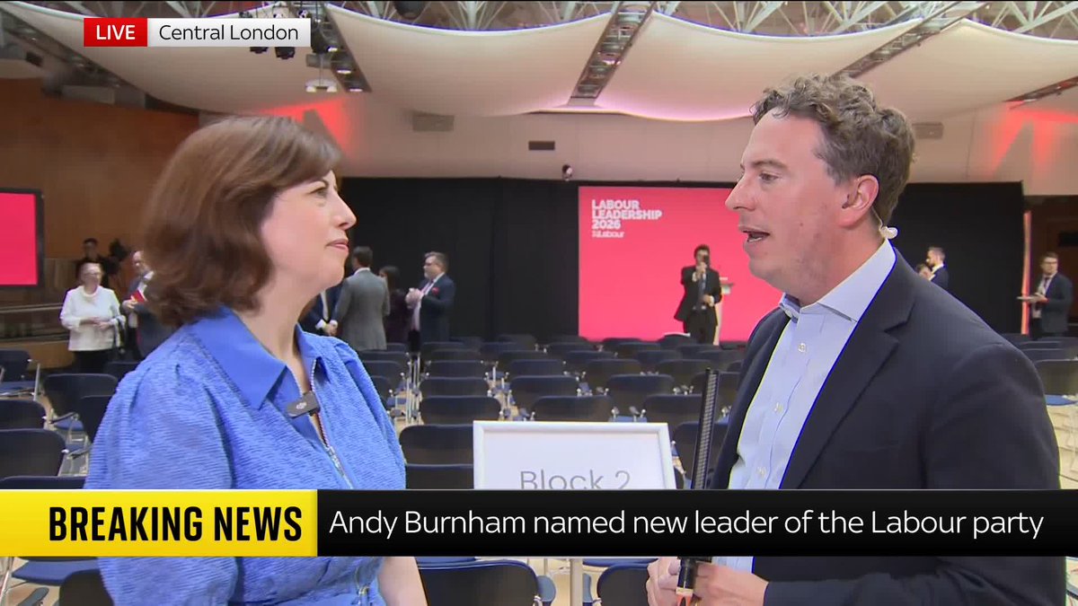 'Those aren't policies, those are aspirations. We don't know any specifics.' Sky's deputy political editor Sam Coates Sky questions Labour's deputy leader Lucy Powell, following Andy Burnham's acceptance speech as the new Labour leader Live updates:
