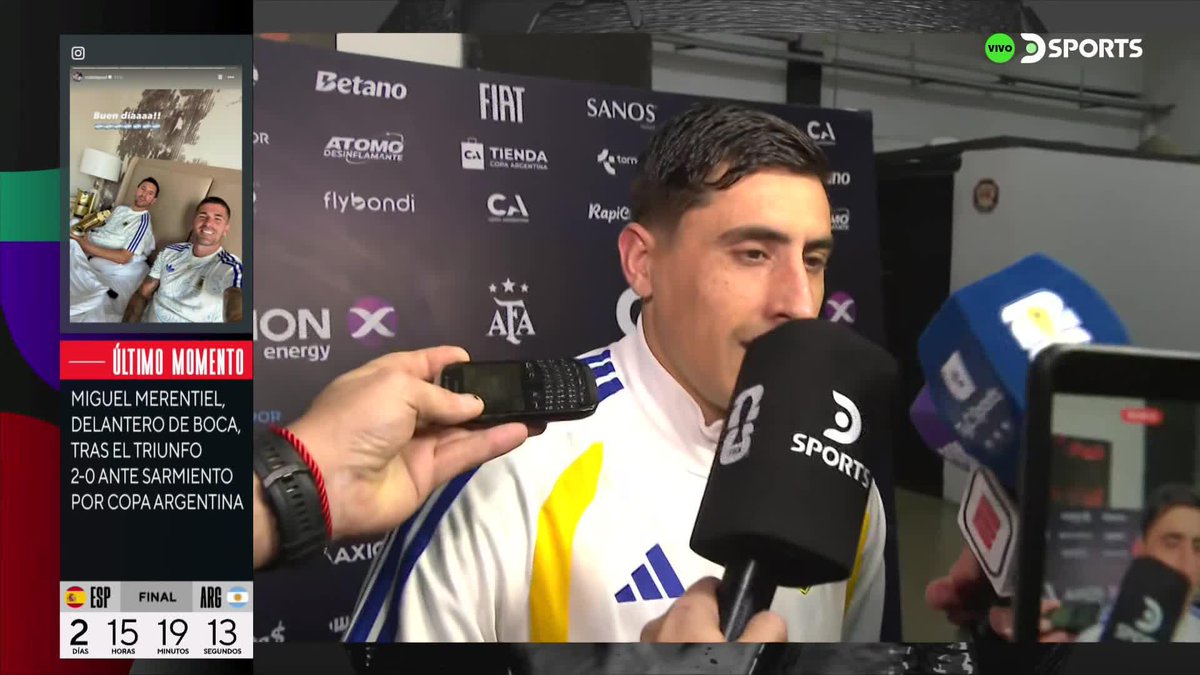 🗣️🇺🇾 “Está loco el Lea Paredes, es difícil tenerlo de rival. Es un enfermo como juega a la pelota, es uno de los mejores cinco del mundo” Miguel Merentiel en DSPORTS