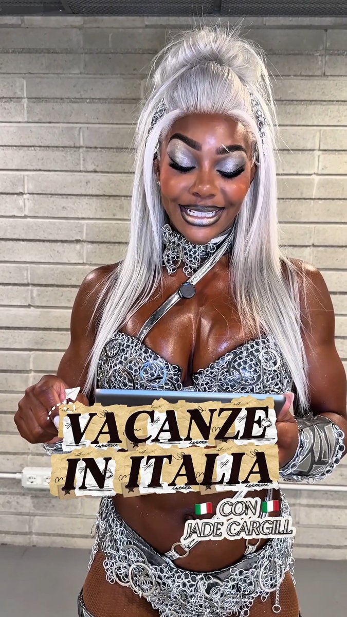 È il turno di Jade Cargill di scegliere la sua prossima meta per le vacanze in Italia. Dove andrà? 🇮🇹