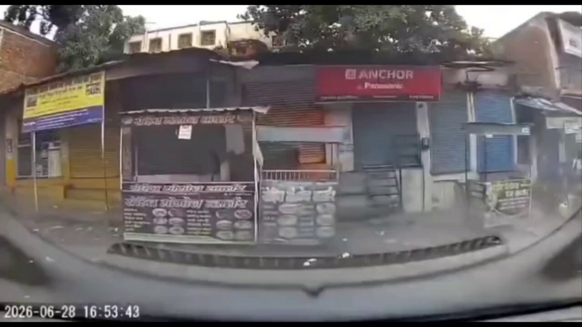 A dash cam video of an accident shared on Instagram, and people posting edits of victims in comments.🥲