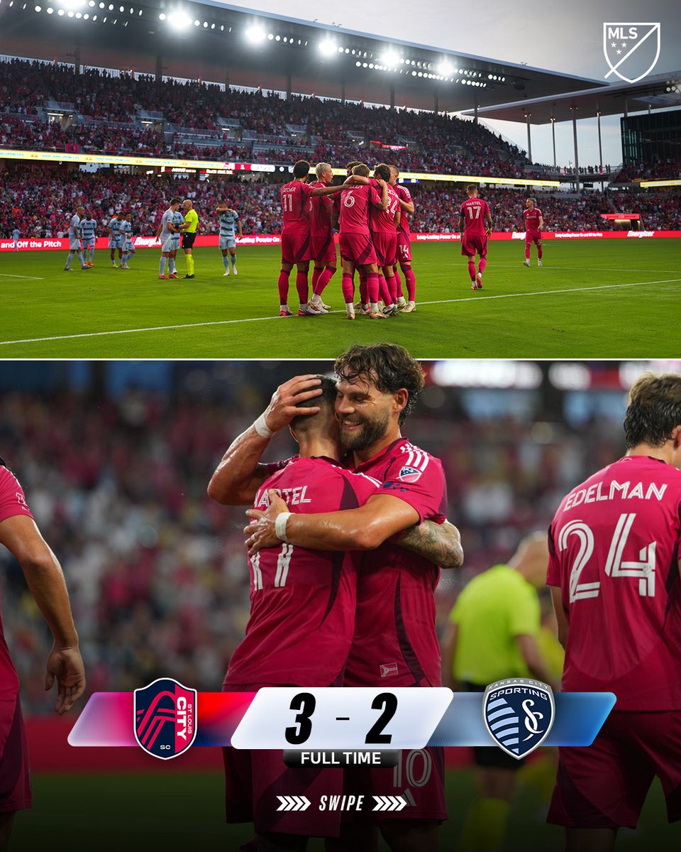 A back-and-forth affair in St. Louis before Eduard Löwen had the final say. 🗣️ All the goals from St Louis CITY SC's rivalry dub.