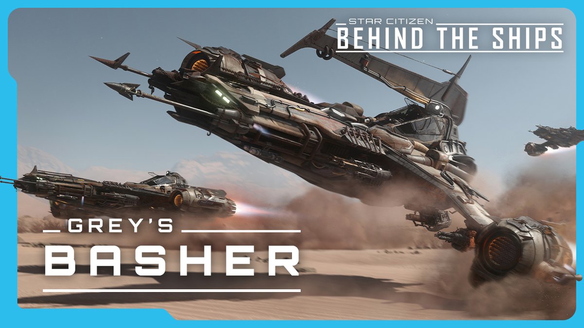Bish, bash, bosh! The elusive Grey’s Market lights up its blow torches once again to weld into creation a new over-gunned, aesthetically challenging light fighter, held together by a rope and a prayer. Watch Behind the Ships Grey’s Market Basher: