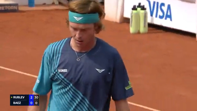 Here. There. and EVERYWHERE 🤯 Brilliant court coverage from Andrey Rublev! Nordea Open | #NordeaOpen