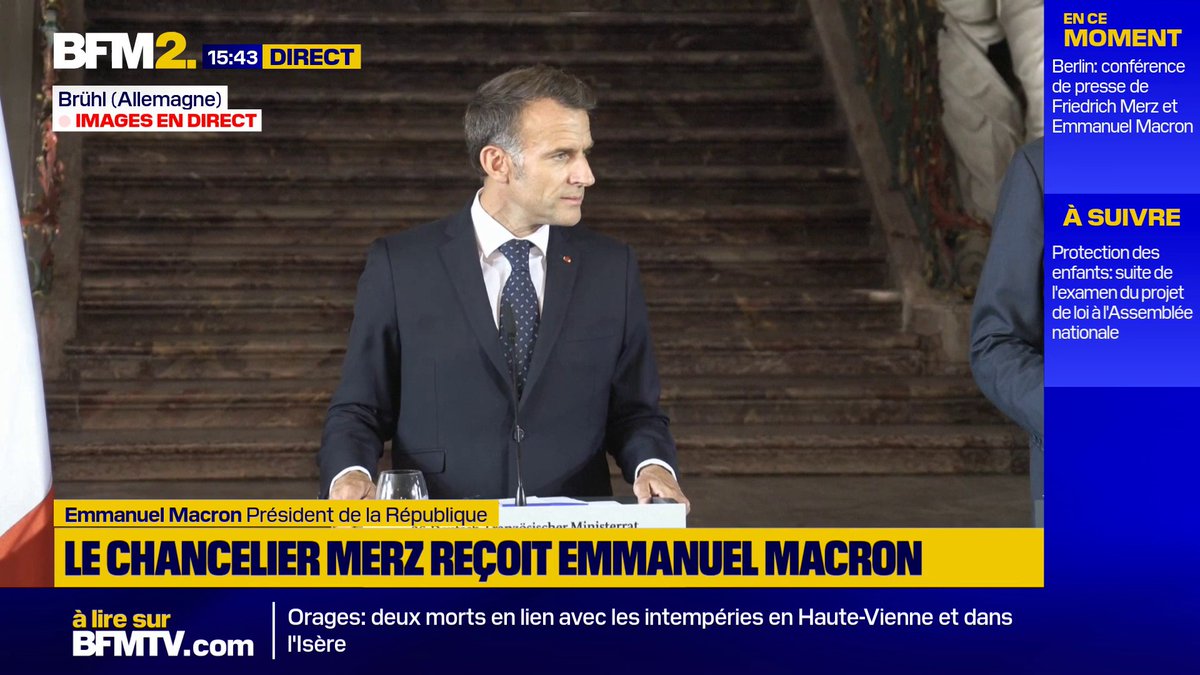 Présidentielle 2027 : "Méfiez-vous des sondages. Je connais beaucoup de gens qui étaient élus en juillet 2016; c'était pas les mêmes forcément qu'on a retrouvés en mai 2017", répond Emmanuel Macron #BFM2