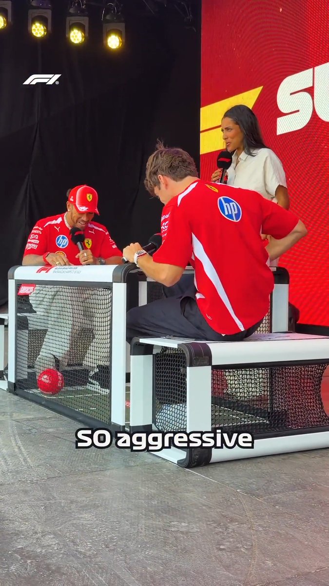 Lewis' defences breached 😮 England 0-1 Monaco ⚽️ #F1 #BelgianGP Scuderia Ferrari HP