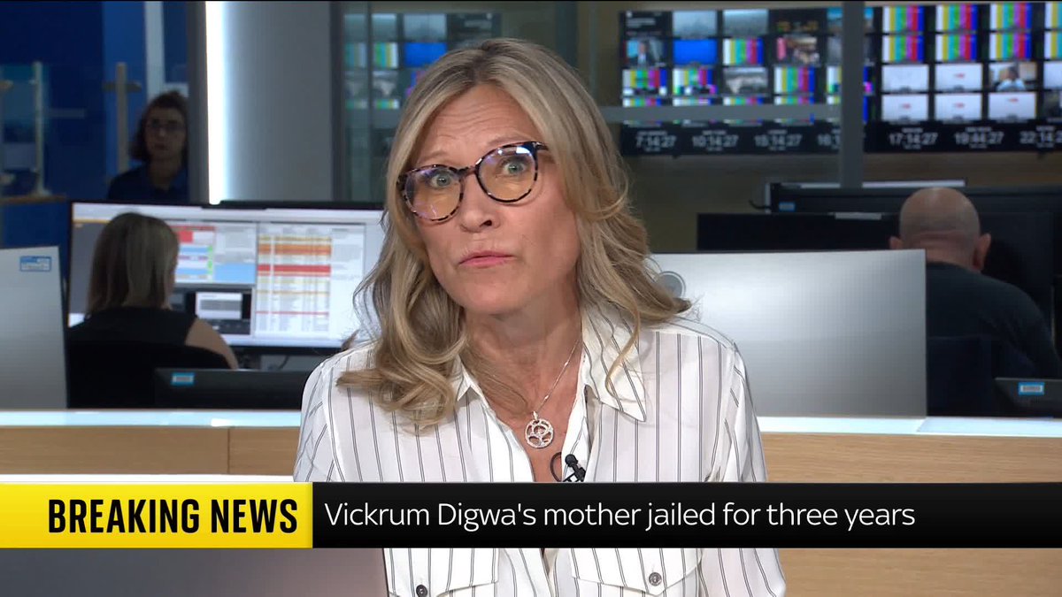 BREAKING: The mother of Vikrum Digwa, who was jailed for life for stabbing student Henry Nowak, has been jailed for three years after removing the knife from the scene. Read more: