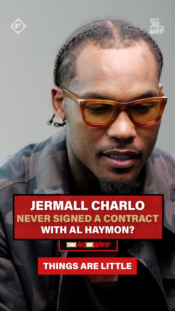 "I NEVER signed a contract" 🗣️🤷 Jermall Charlo on the origin story with Al Haymon. Al gave him a two week notice to take a fight in Anaheim, California. Jermall took it, got paid, and the rest is history. Watch the full episode with Jermall Charlo on the ALL THE SMOKE FIGHT YouTube!