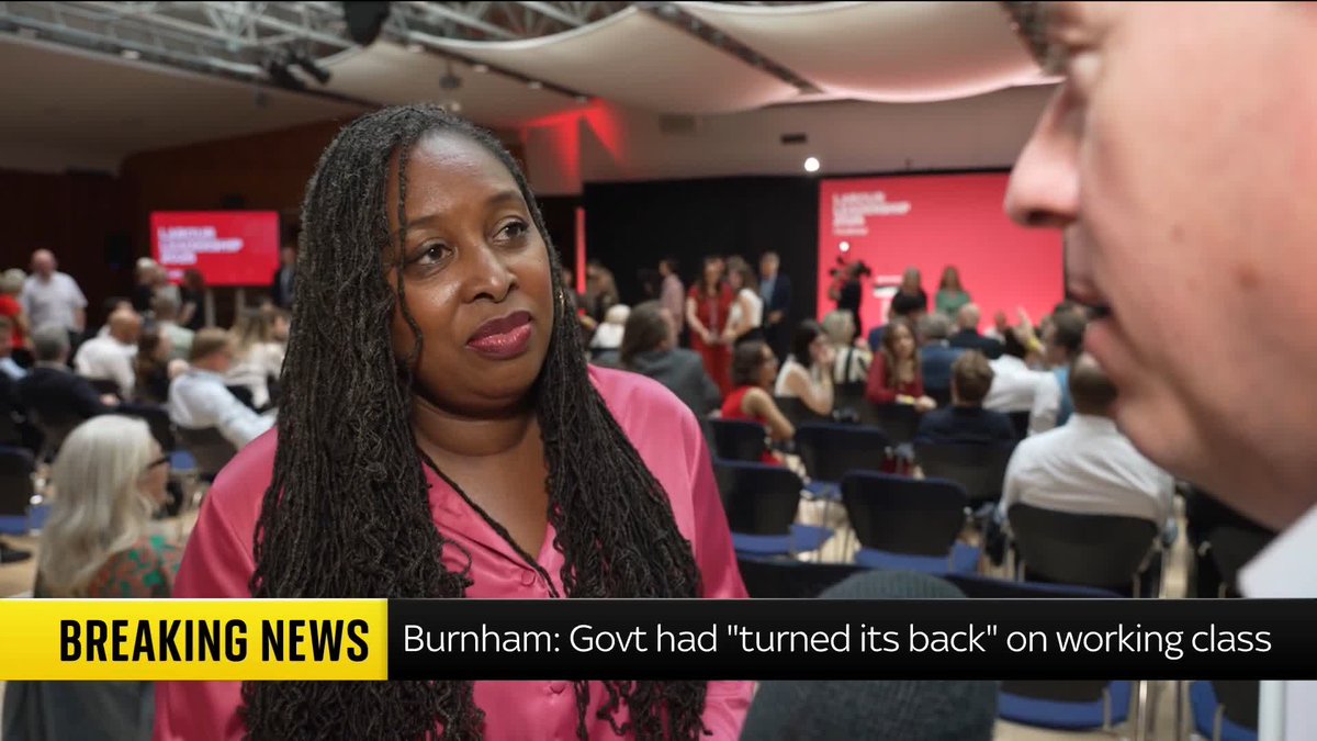 'Are you keen on Shabana Mahmood as Chancellor?' - Sam Coates Sky 'Andy needs to come in and be the change that he's spoken about and that change does mean that you don't just rearrange people on the deck chairs' - Labour MP Dawn Butler Latest: