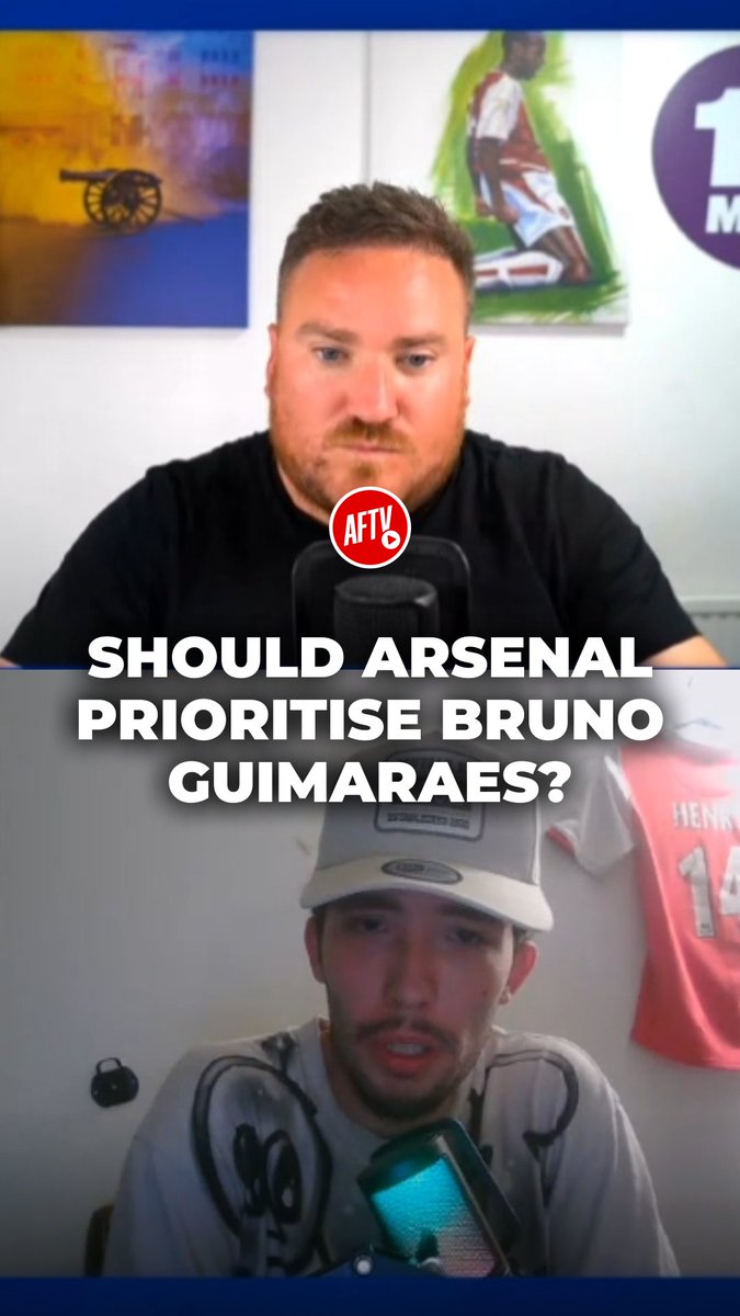 100 million for Bruno Guimaraes - would you do it? 🤨💰 #FoureverArsenal