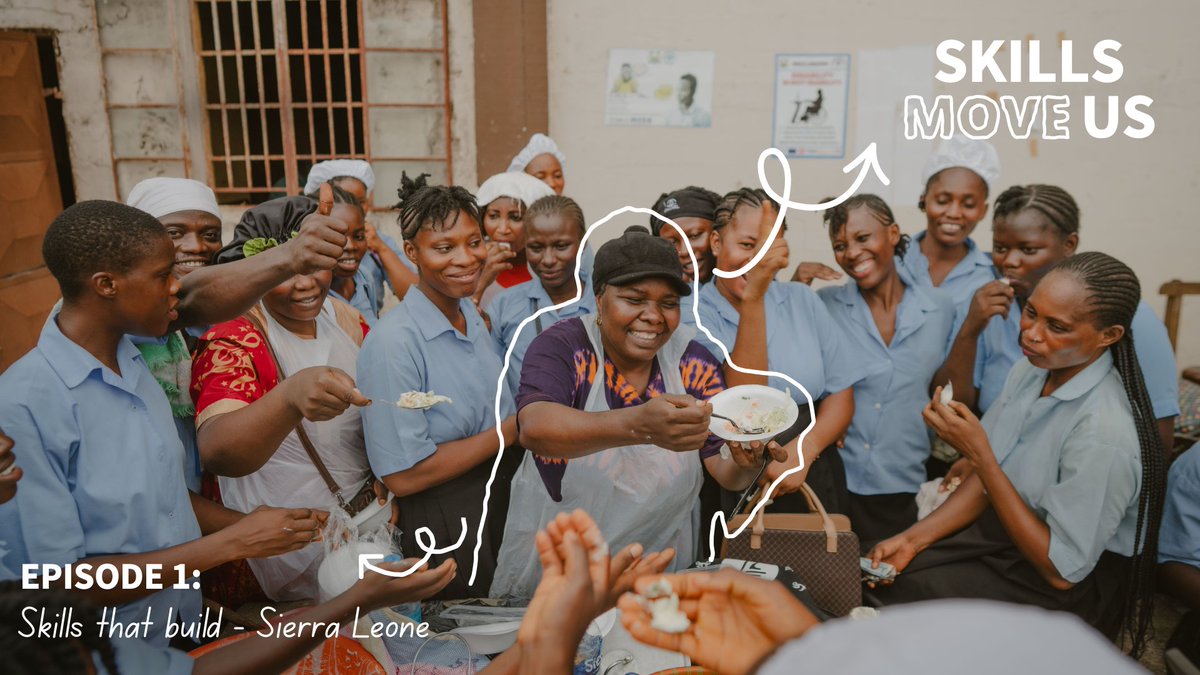 Mohamed found a way to support his family. Fatmata turned cassava into a thriving business. In Sierra Leone, UNESCO is helping young people gain practical skills that lead to jobs, entrepreneurship and more resilient communities. #SkillsMoveUs #ForThePeople