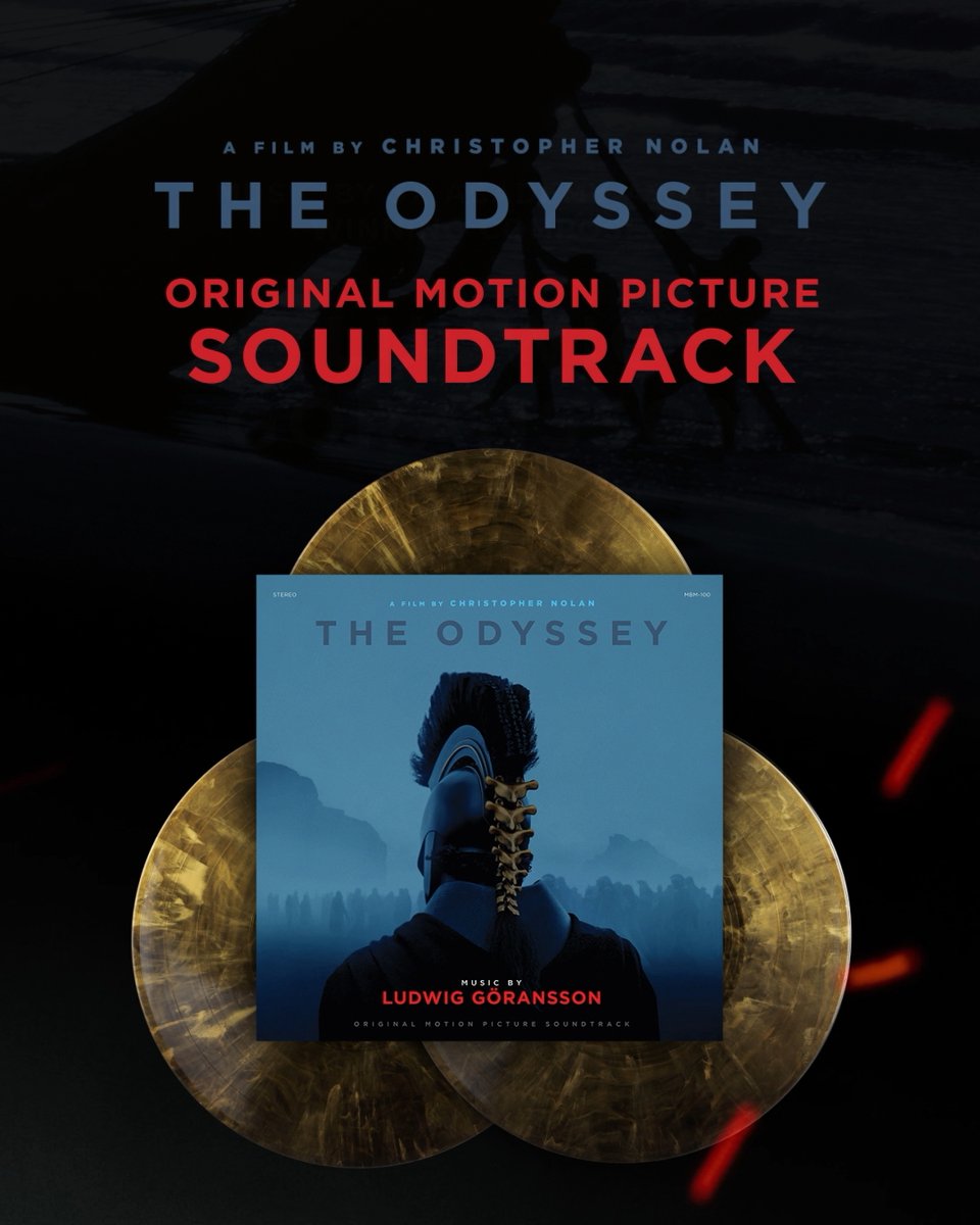 Defy the Gods. Experience The Odyssey (Original Motion Picture Soundtrack) featuring music by 3x Academy Award® winning composer Ludwig Göransson and the original song “When I’m Home,” written and performed by @JamesBlake, TRAVIS SCOTT & Göransson.