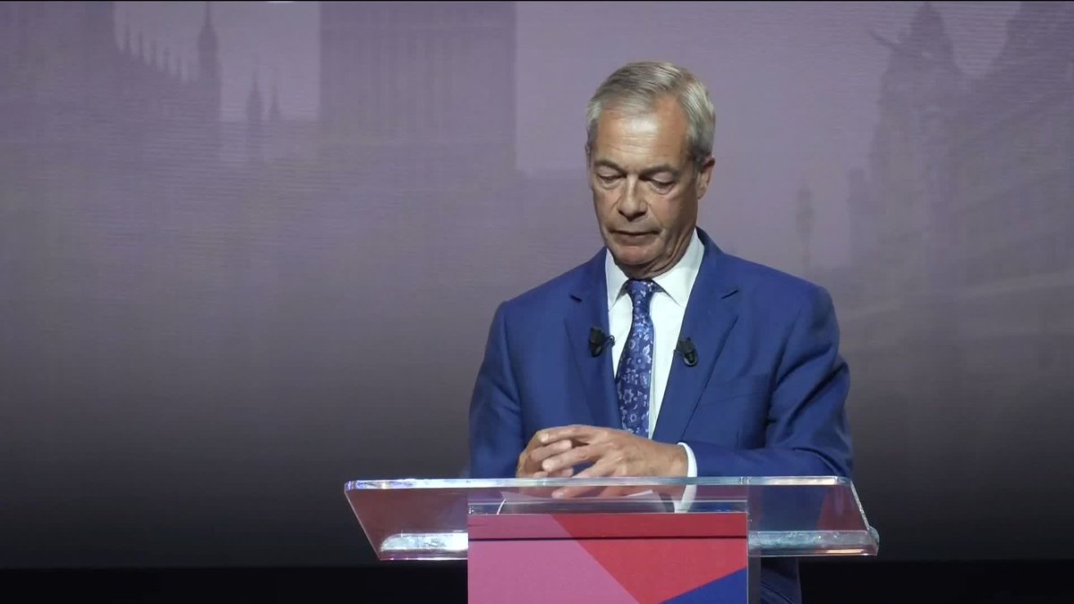 'He is the great chameleon of British politics' Nigel Farage has taken aim at the incoming prime minister Andy Burnham, saying he has 'absolutely no mandate of any kind at all' in a speech earlier today. Read more politics news: