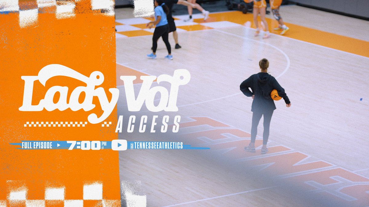 season loading... Lady Vol Access premieres Friday 7:00pm ET → Tennessee Athletics YouTube