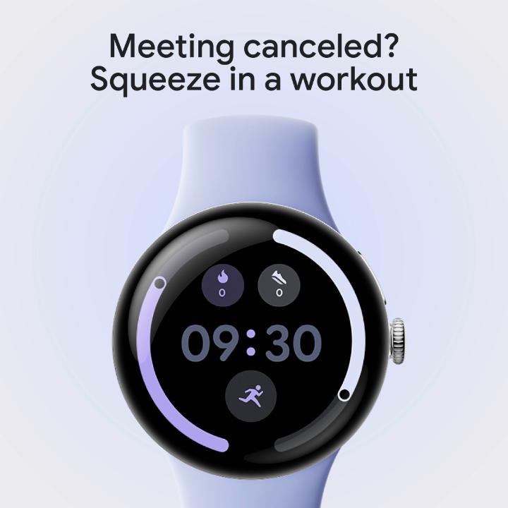 Fitness is all about fitting it in. Google #PixelWatch 4 has our longest-lasting battery¹,² so you can log your stats, stat 🔋