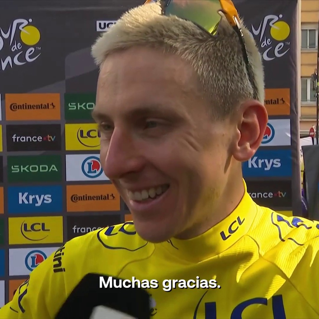 🚨 Tadej Pogacar habla en Eurosport.es de su presencia en La Vuelta: "Si lo ha dicho el Príncipe de Mónaco es porque 𝗵𝗮𝘆 𝗺𝘂𝗰𝗵𝗮𝘀 𝗽𝗼𝘀𝗶𝗯𝗶𝗹𝗶𝗱𝗮𝗱𝗲𝘀" #TDF2026