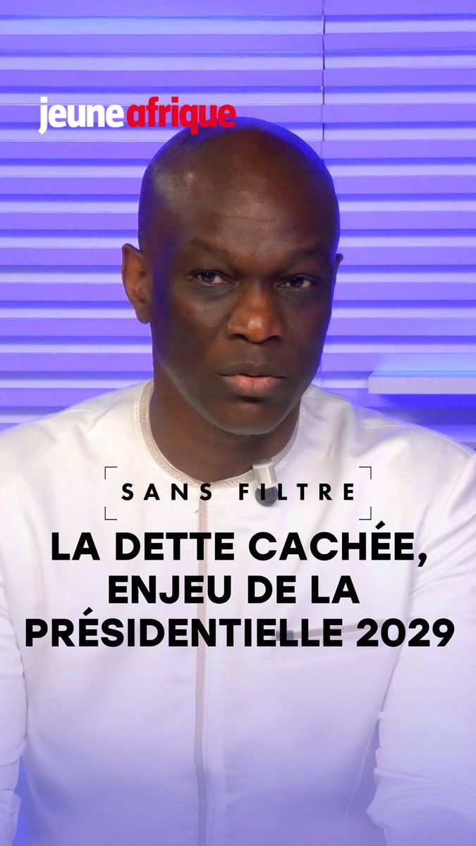 🇸🇳 Au Sénégal, la question de la dette cachée pourrait être l'élément clé de la présidentielle de 2029. Cette élection s'annonce électrique tant le divorce entre Sonko et Diomaye Faye est profond. Aussi, le ressentiment des Sénégalais est fort à l'égard du tandem, après « deux ans et demi sans produire » : « le peuple et la jeunesse attendent un bilan matériel », nous dit Bara N'Diaye dans [Sans Filtre], l'émission de débat de Jeune Afrique